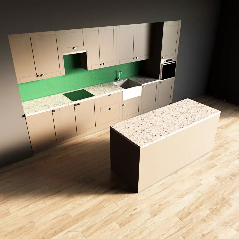 46-Kitchen10 matte 4 3D model_0