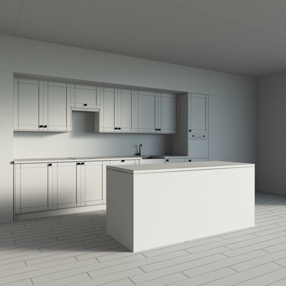 46-Kitchen10 matte 4 3D model_4