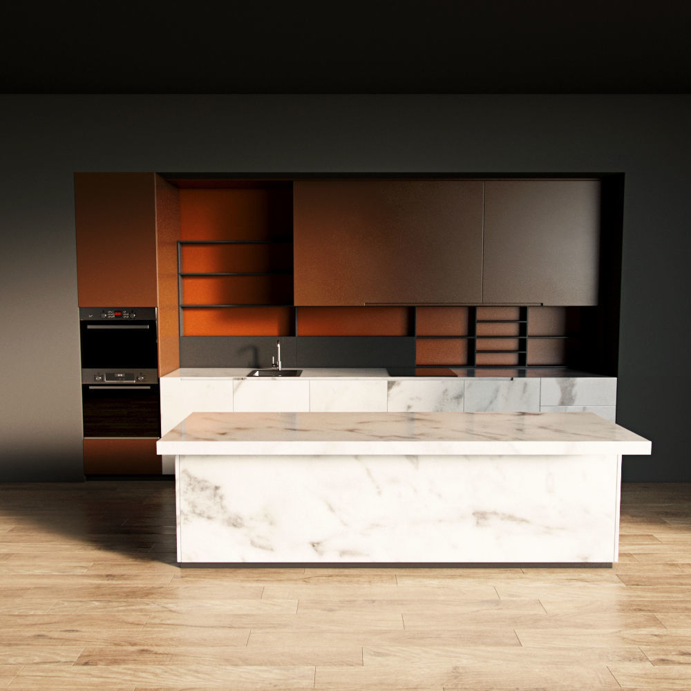 48-Kitchen12 matte 4 3D model_2
