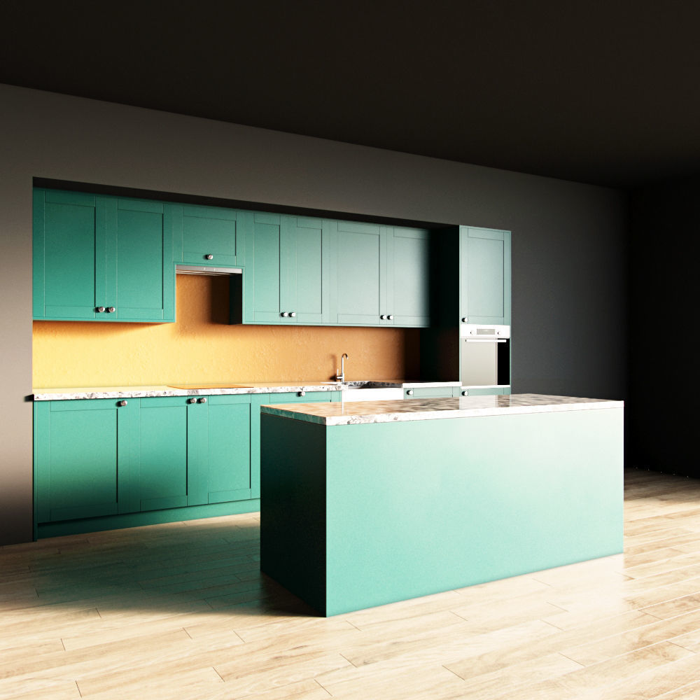 58-Kitchen10 matte 5 3D model_1