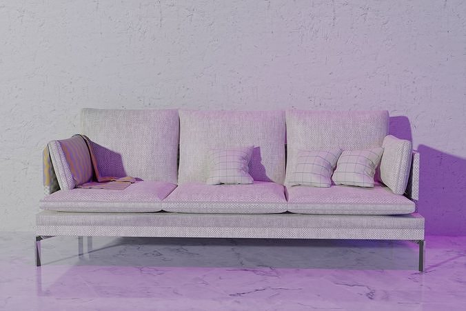 Watching tv couch  Free 3D print model