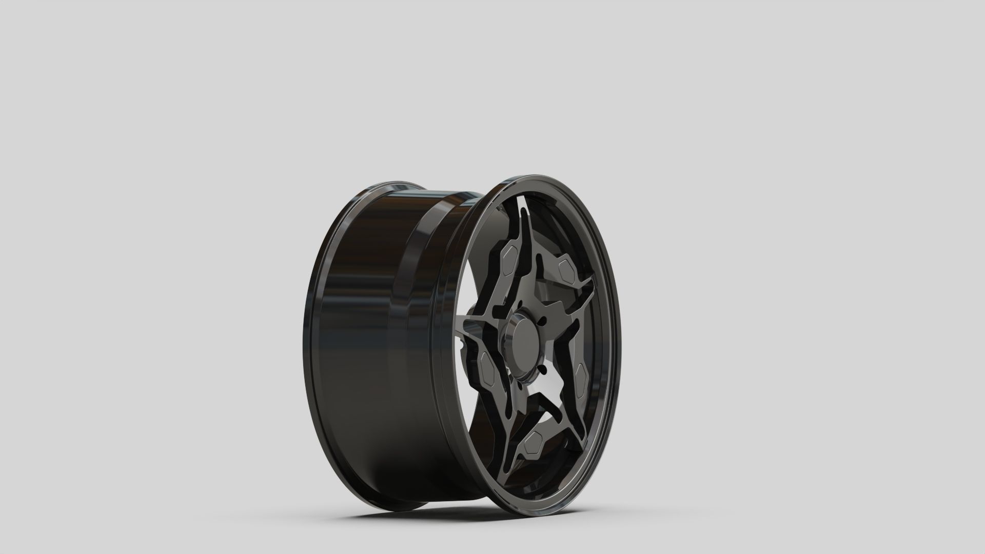 Rims wheel tuning auto garage  3D model_3