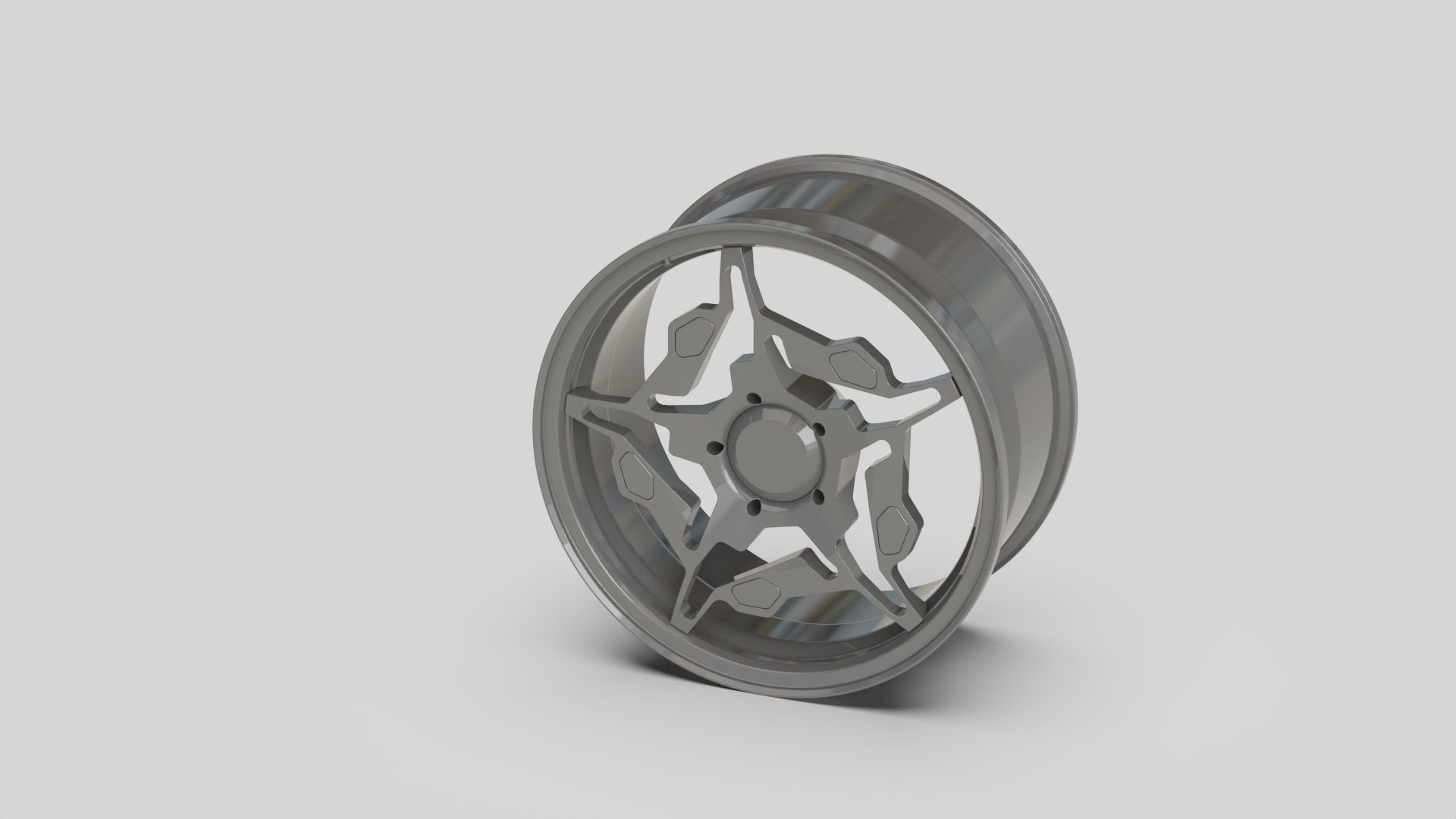 Rims wheel tuning auto garage  3D model_5