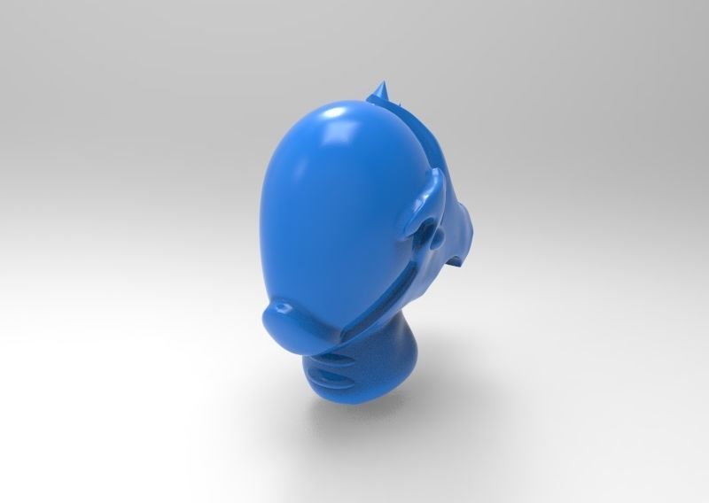 Evil Space Elf - Reaver Helm Set of 3 types 3D print model_1