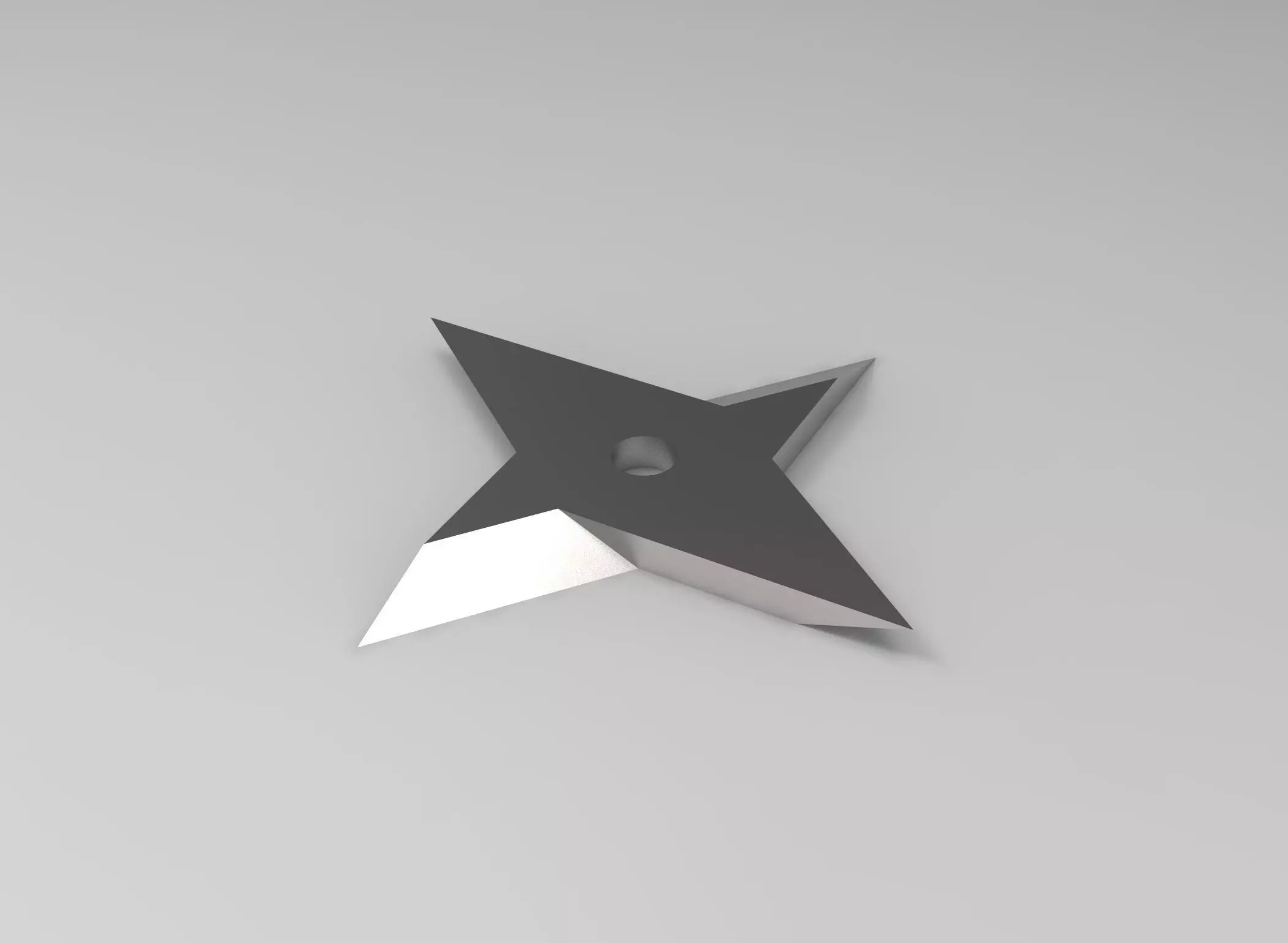 Throwing star Free 3D print model