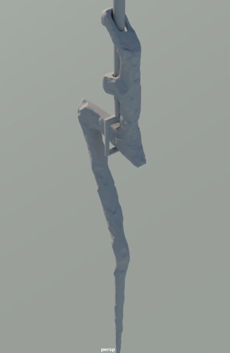 sword of anything you love Low-poly 3D model_3