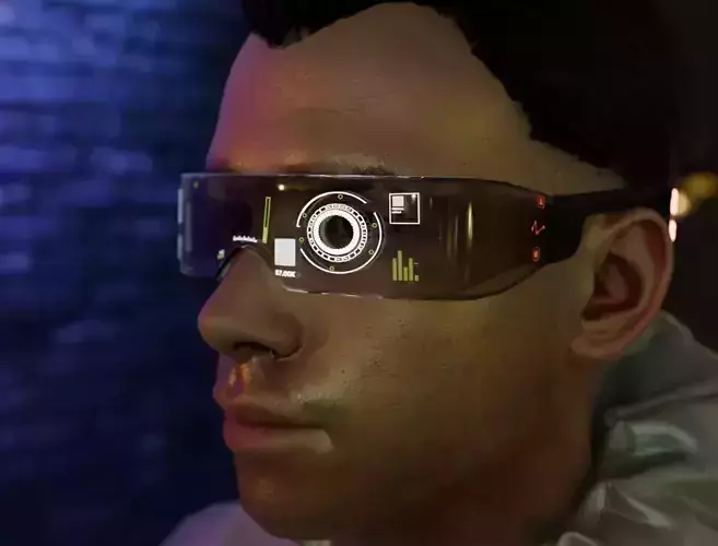 Futuristic Glasses
