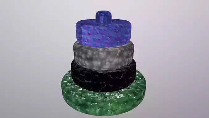 fourwanpis three tier cake