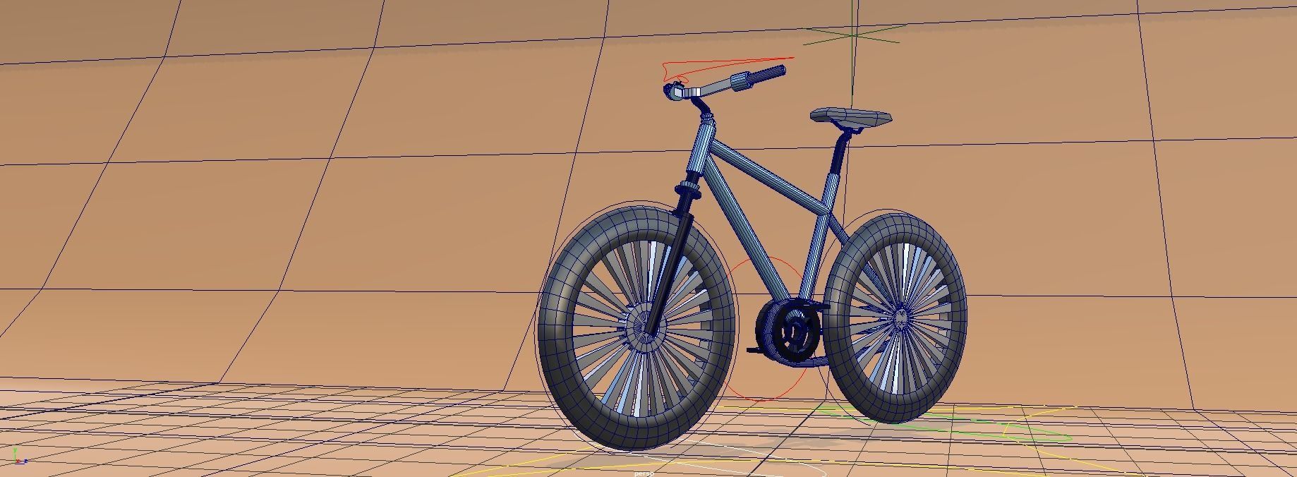 Bicycle  bike  bicicleta Low-poly 3D model_5