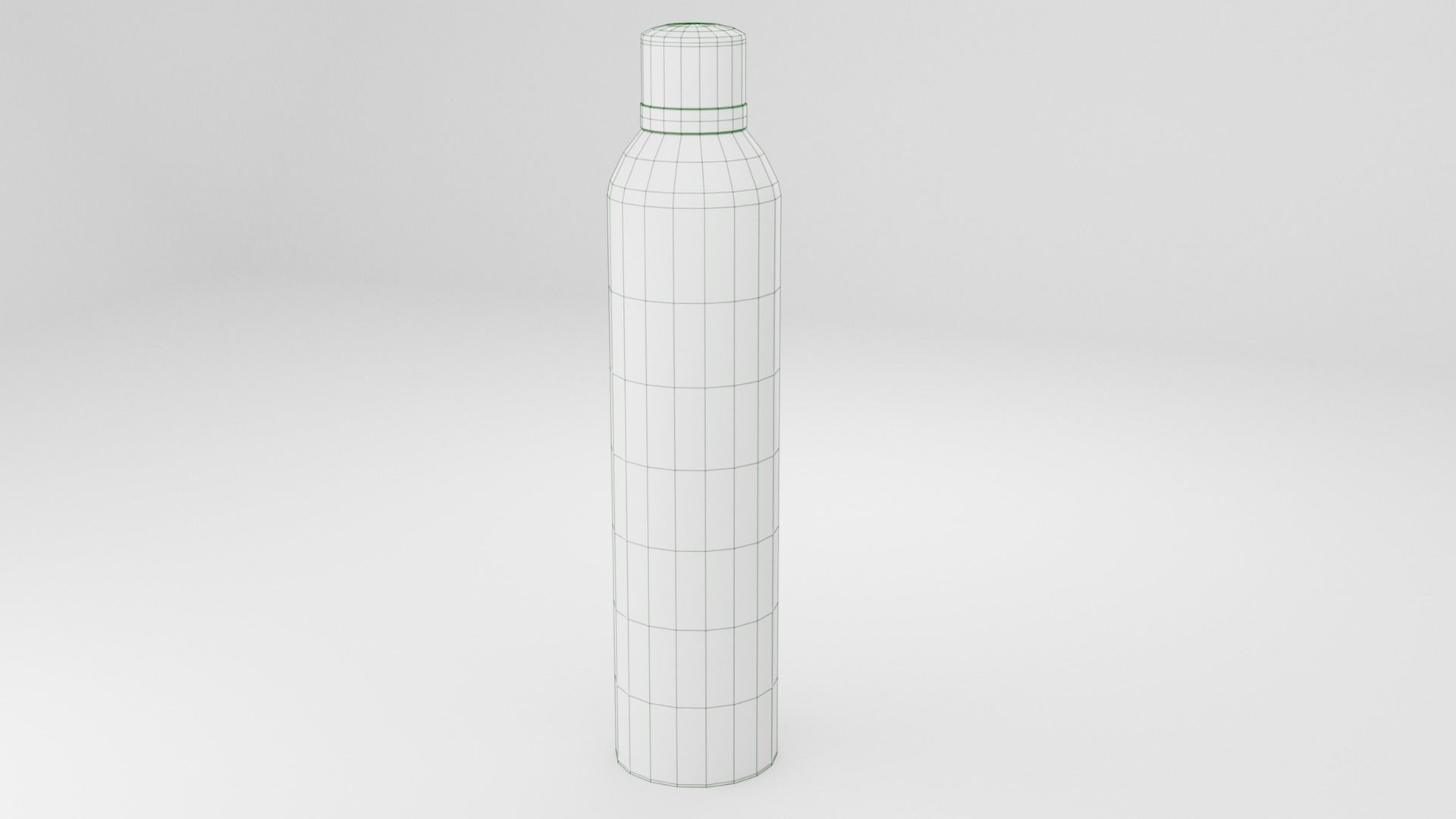 Cosmetic Bottle and Tube Set Low-poly 3D model_44