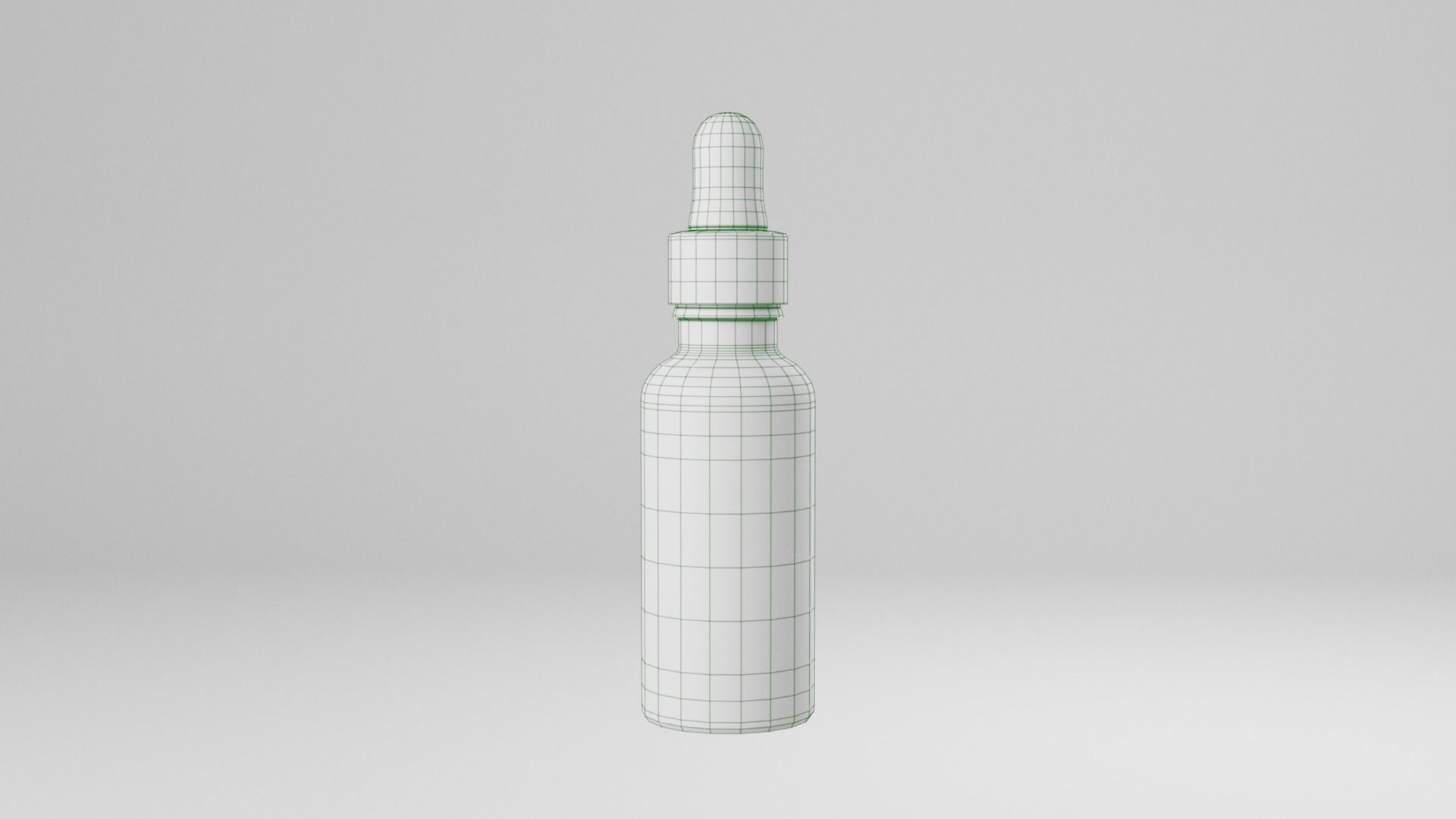 Cosmetic Bottle and Tube Set Low-poly 3D model_46