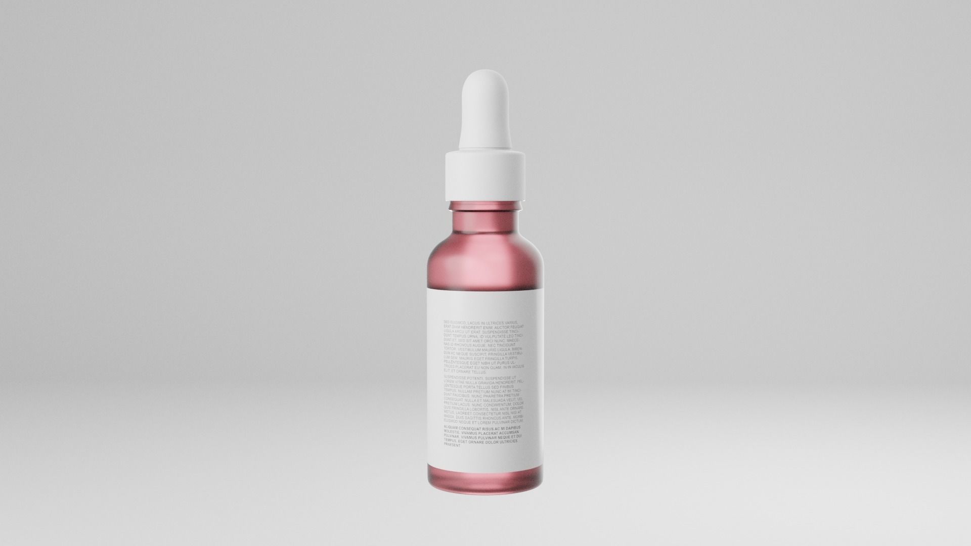 Cosmetic Bottle and Tube Set Low-poly 3D model_28