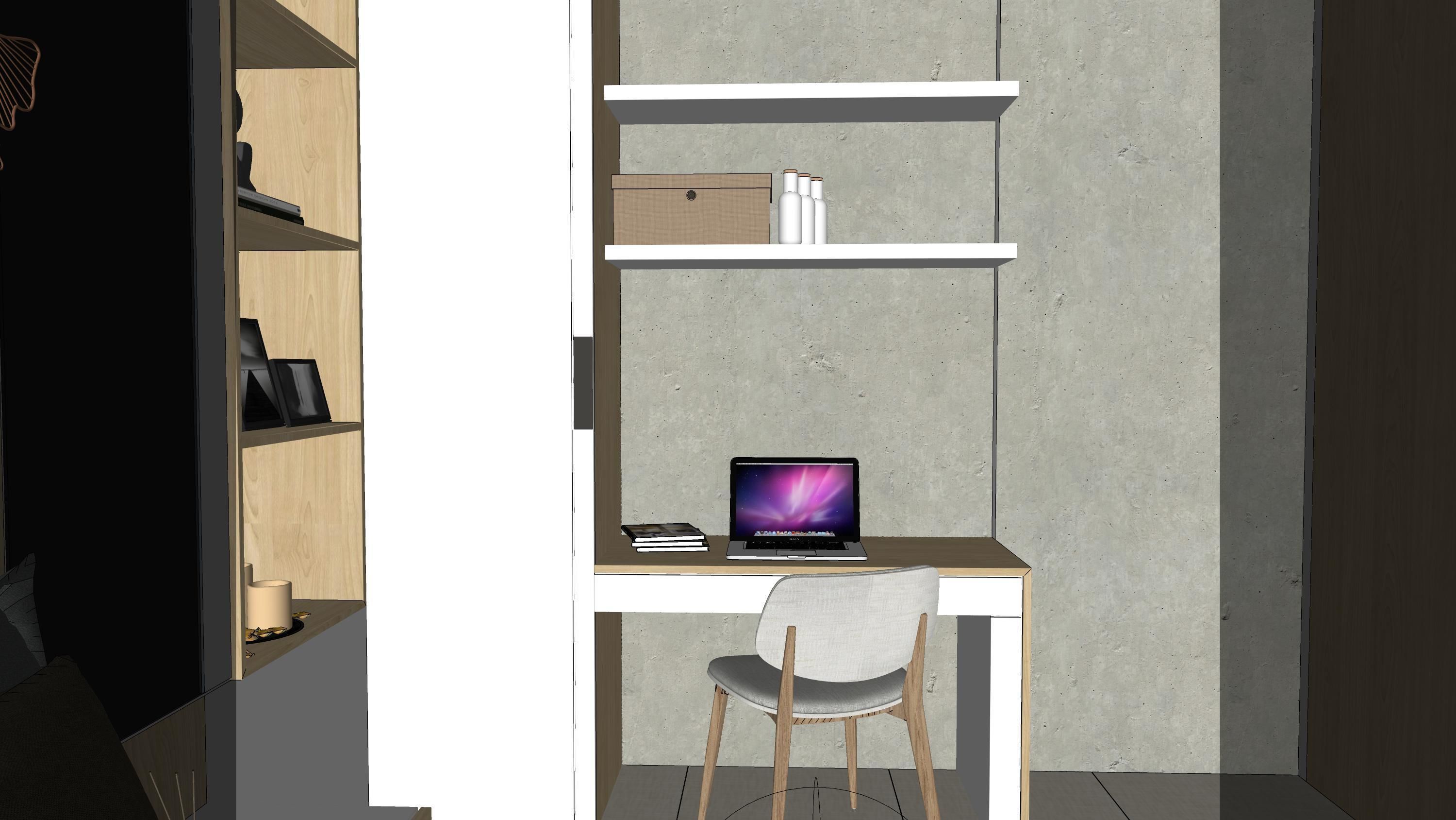 VISUALWORKS - BEDROOM SCENE - VRAY 5 FOR SKETCHUP 3D model_9