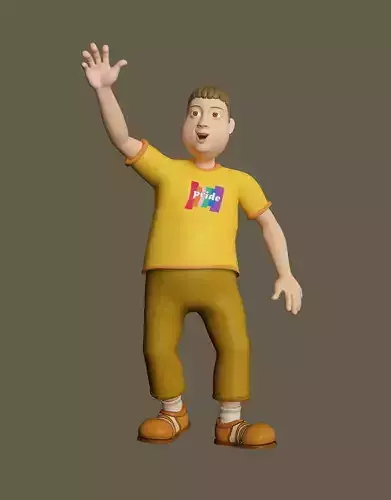 Joy The Boy 3D model