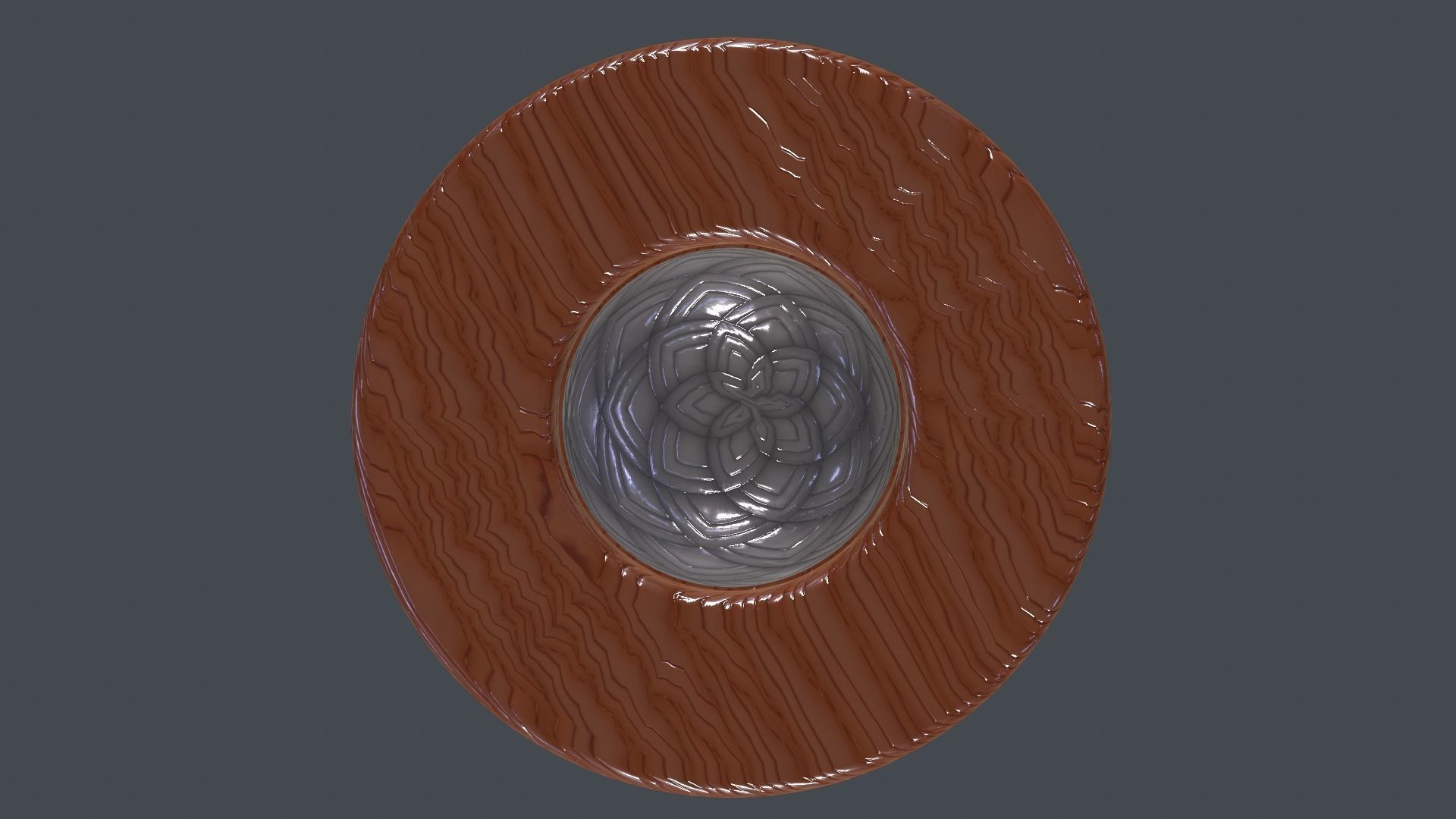 balltime hourglass with ball inside Free low-poly 3D model_7