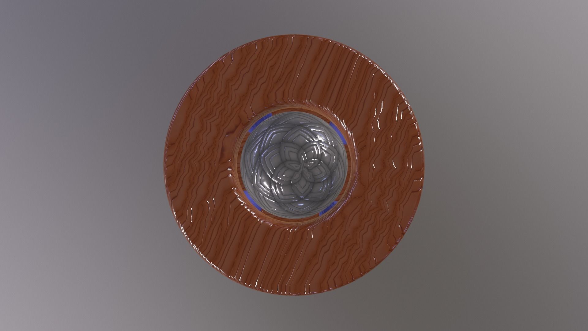 balltime hourglass with ball inside Free low-poly 3D model_4