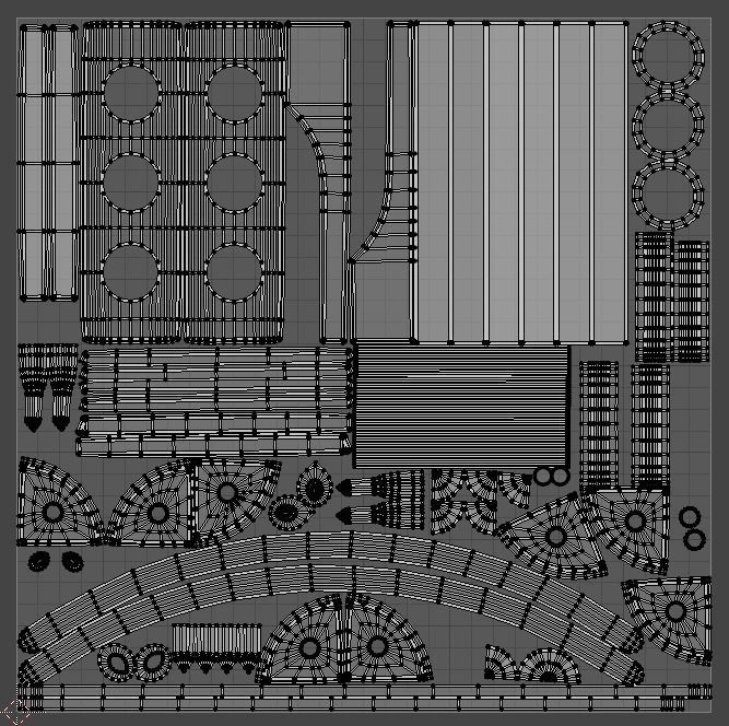 Bar Serving Cart 02 PBR 3D MODEL 3D model_9
