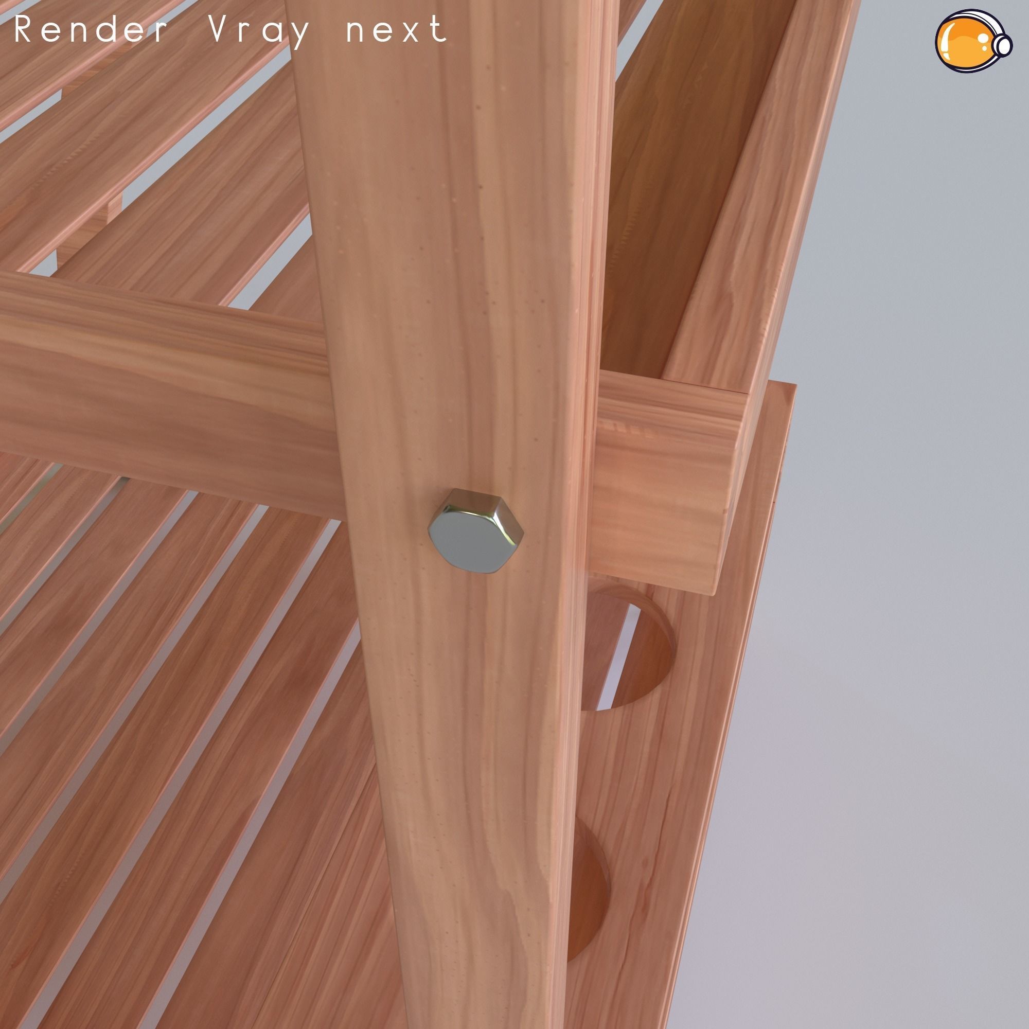 Bar Serving Cart 02 PBR 3D MODEL 3D model_10