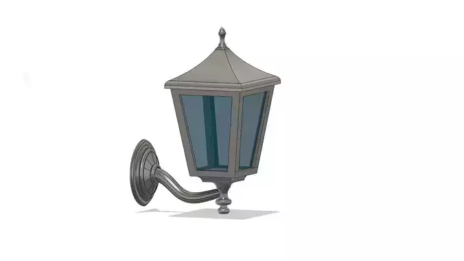 Old Vintage Outdoor Lantern - Lamp