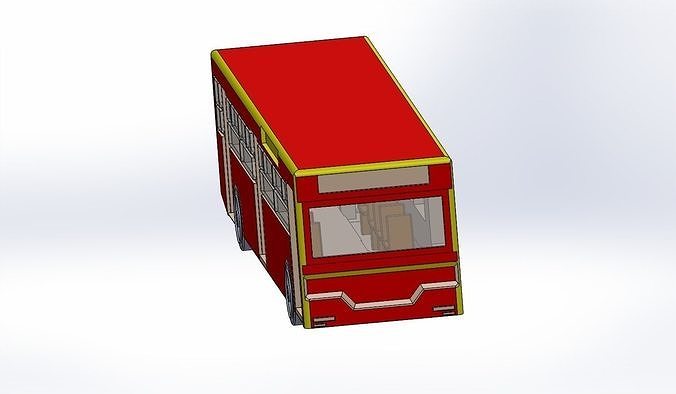  town bus  3D print model