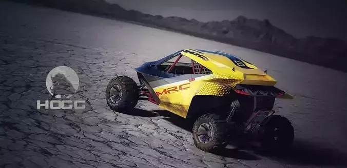 UTV CONCEPT Low-poly 3D model