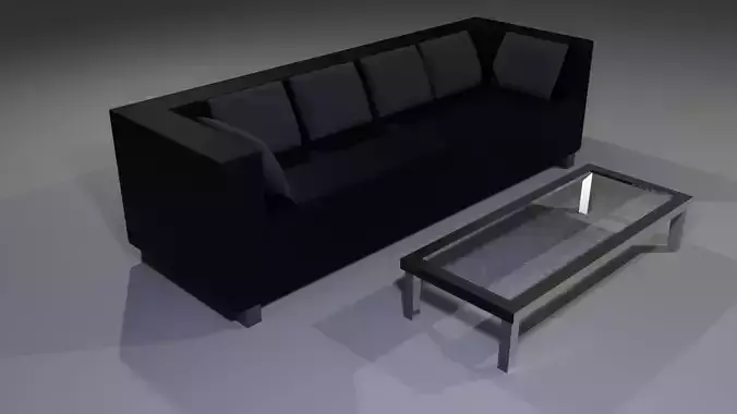 Sofa and Coffee table