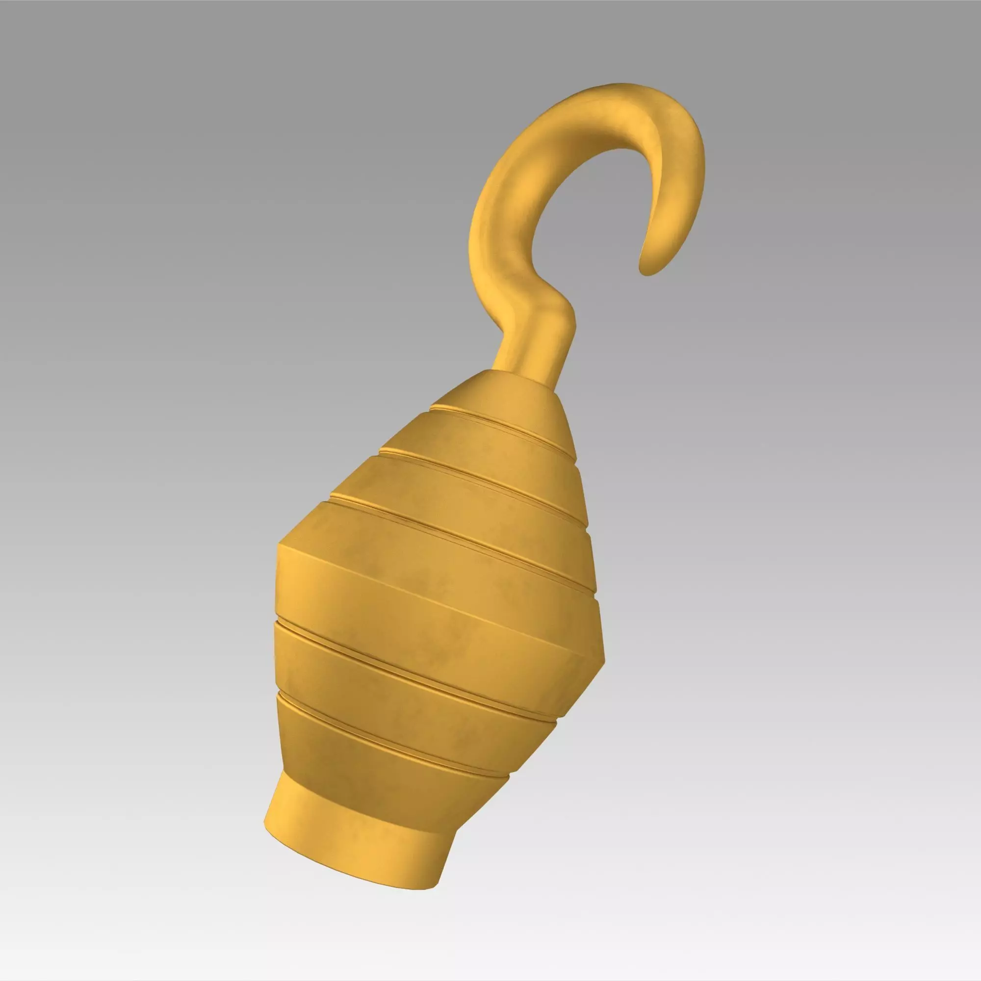 One Piece Sir Crocodile Cosplay Weapon replica prop 3D print model