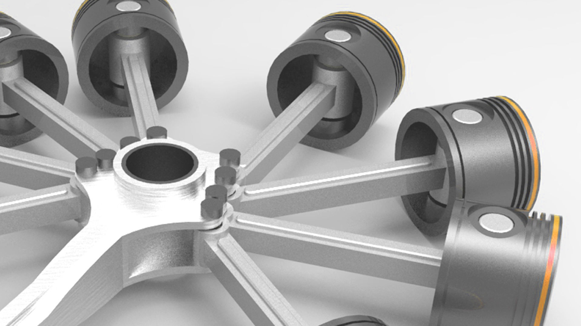 engine radial 3D model_5