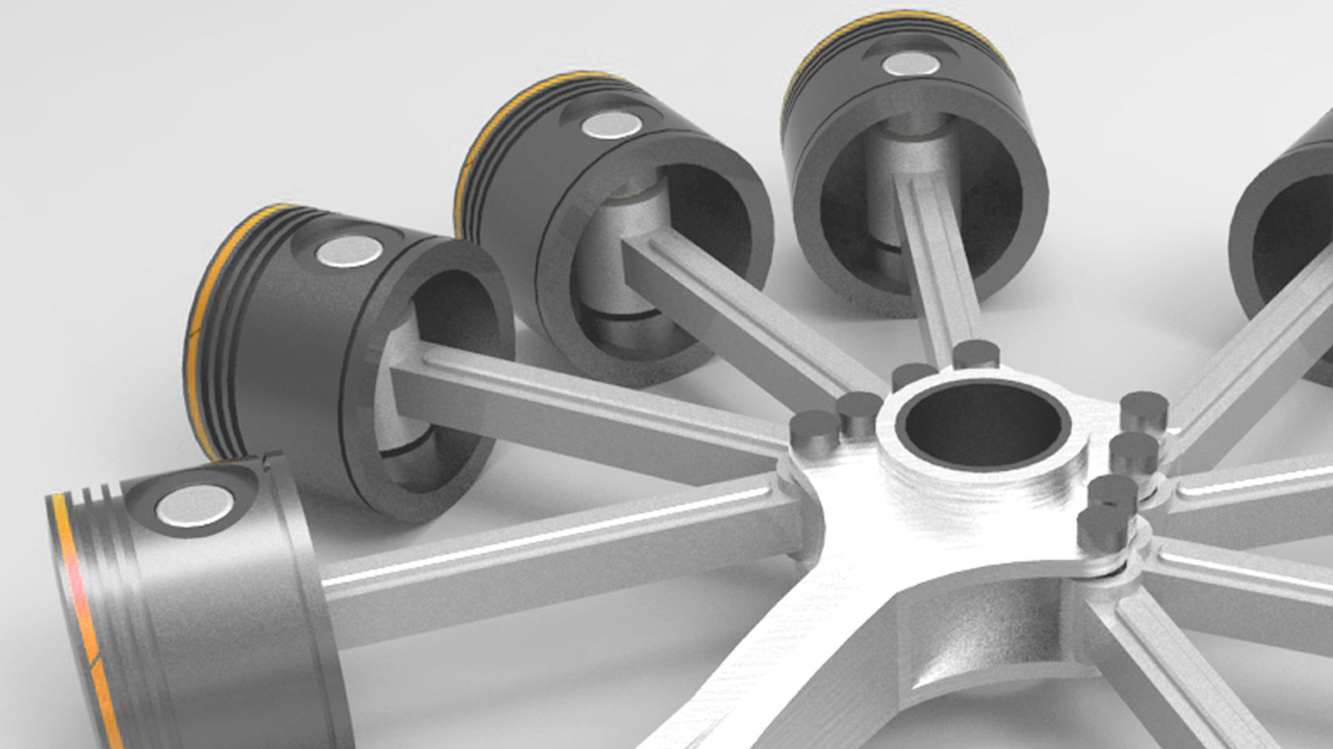 engine radial 3D model_6