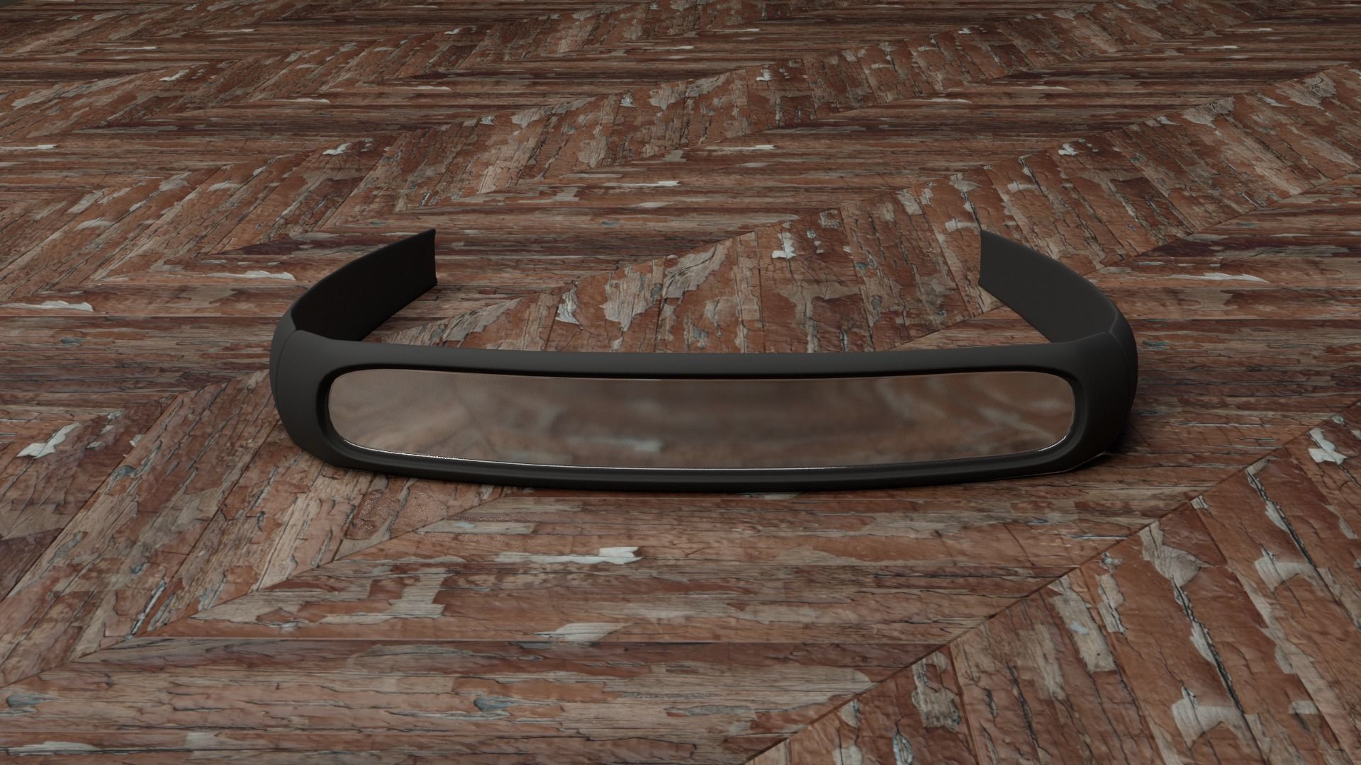 Scifi Glasses Mono Lens Free low-poly 3D model_3