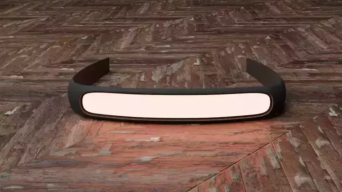 Scifi Glasses Mono Lens Free low-poly 3D model