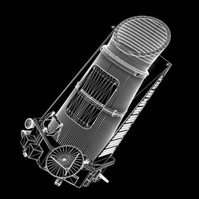 Kepler Space Telescope 3D model_1