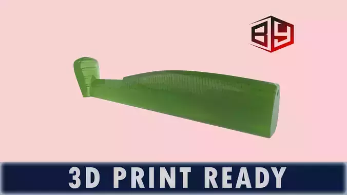Split Belly Soft Bait 3D Printable 3D print model