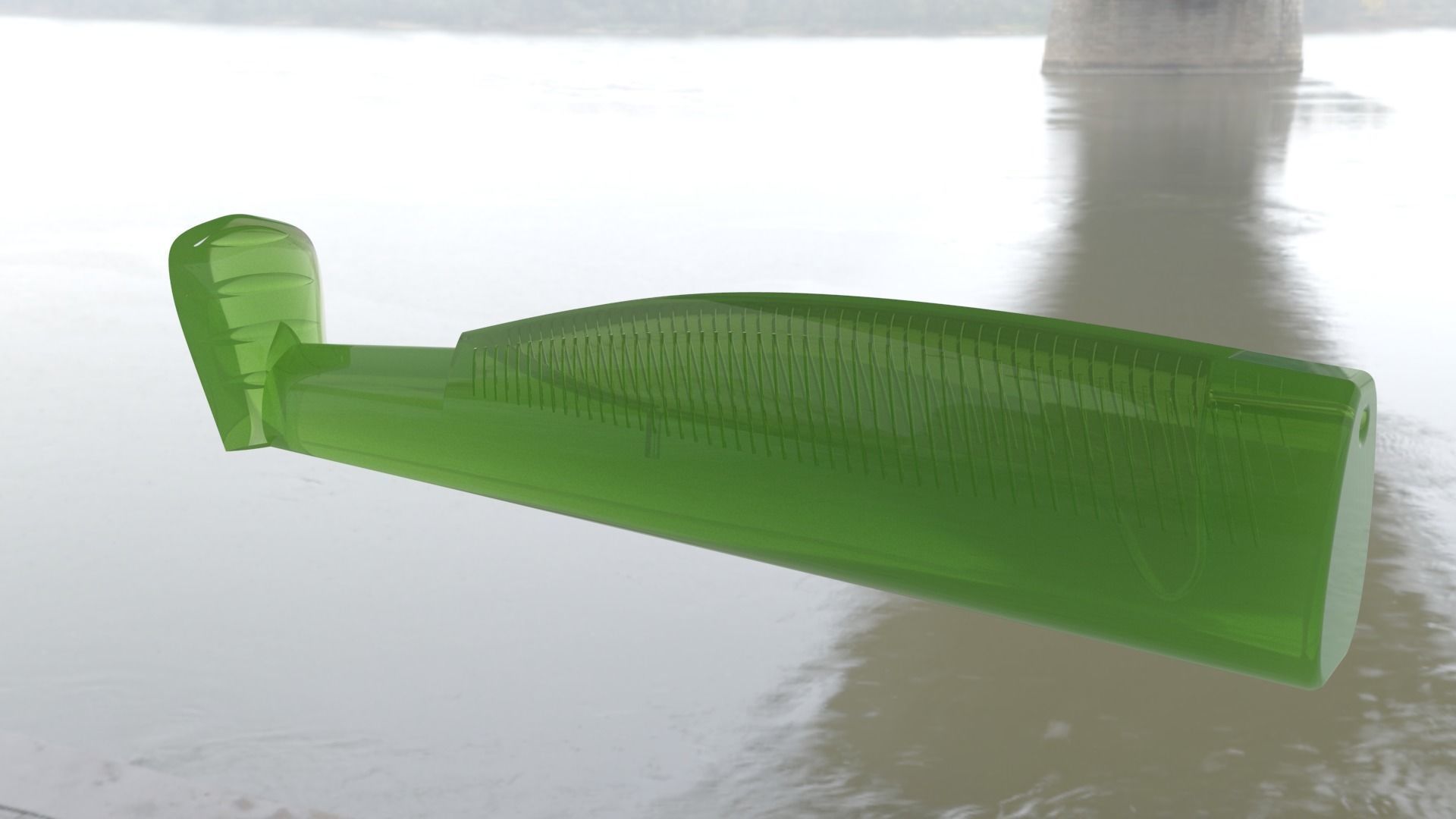 Split Belly Soft Bait 3D Printable 3D print model_5