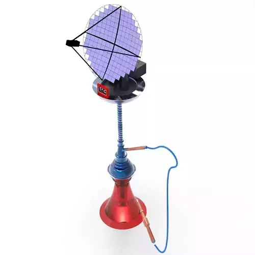 chicha 3d hookah lamp