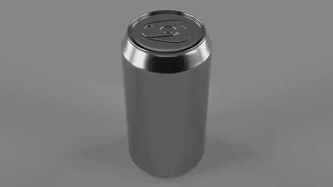 3D Sodacan Bottle Model