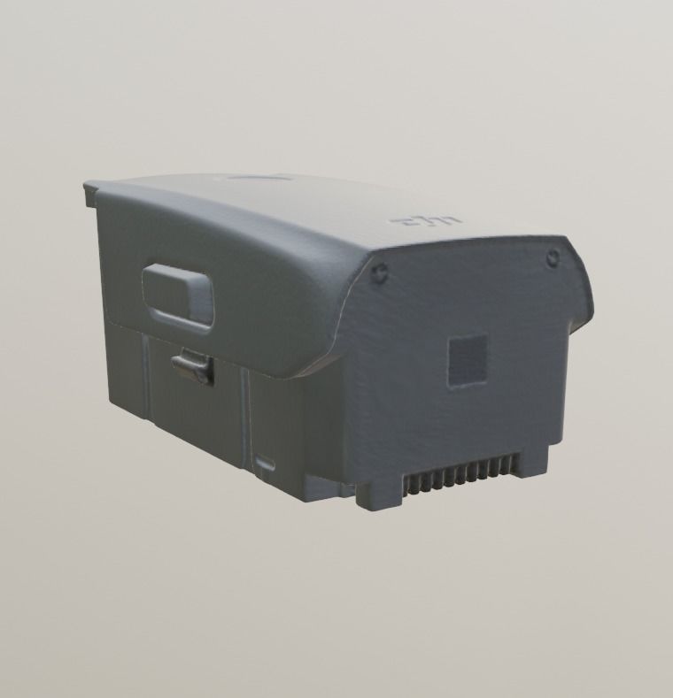 Battery for Drone Mavic Air 2 from DJI 3D model_3