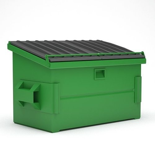 Garbage Dumpster 3D model