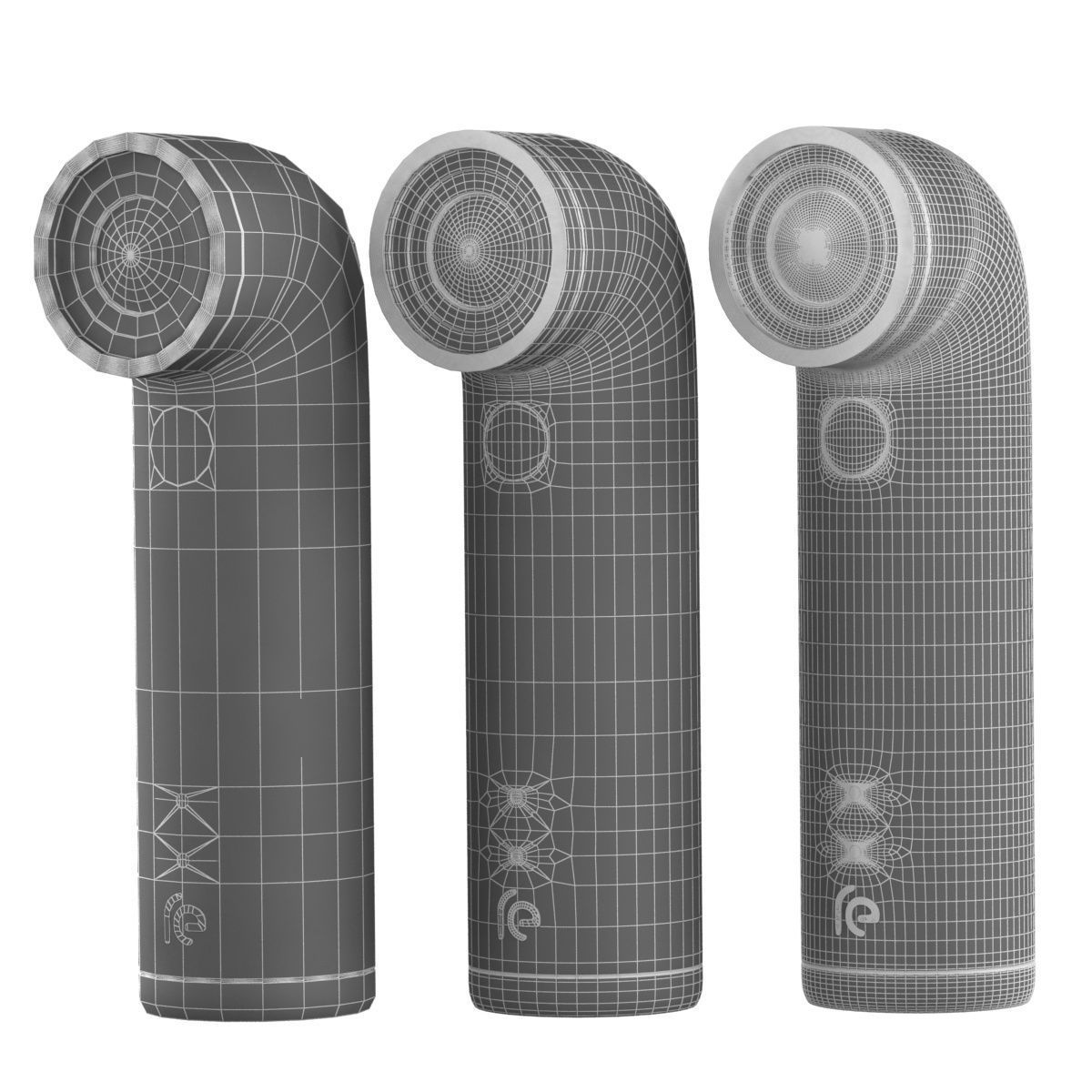 HTC RE Camera All Colors 3D model_11
