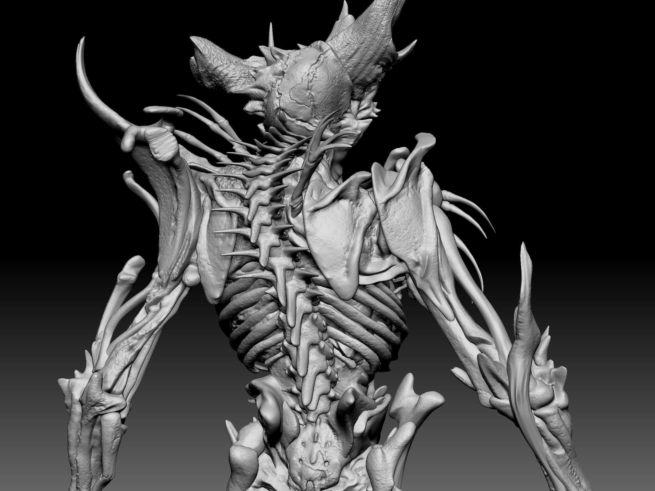 Demons High Poly Sculpts Bundle 2 3D model_18