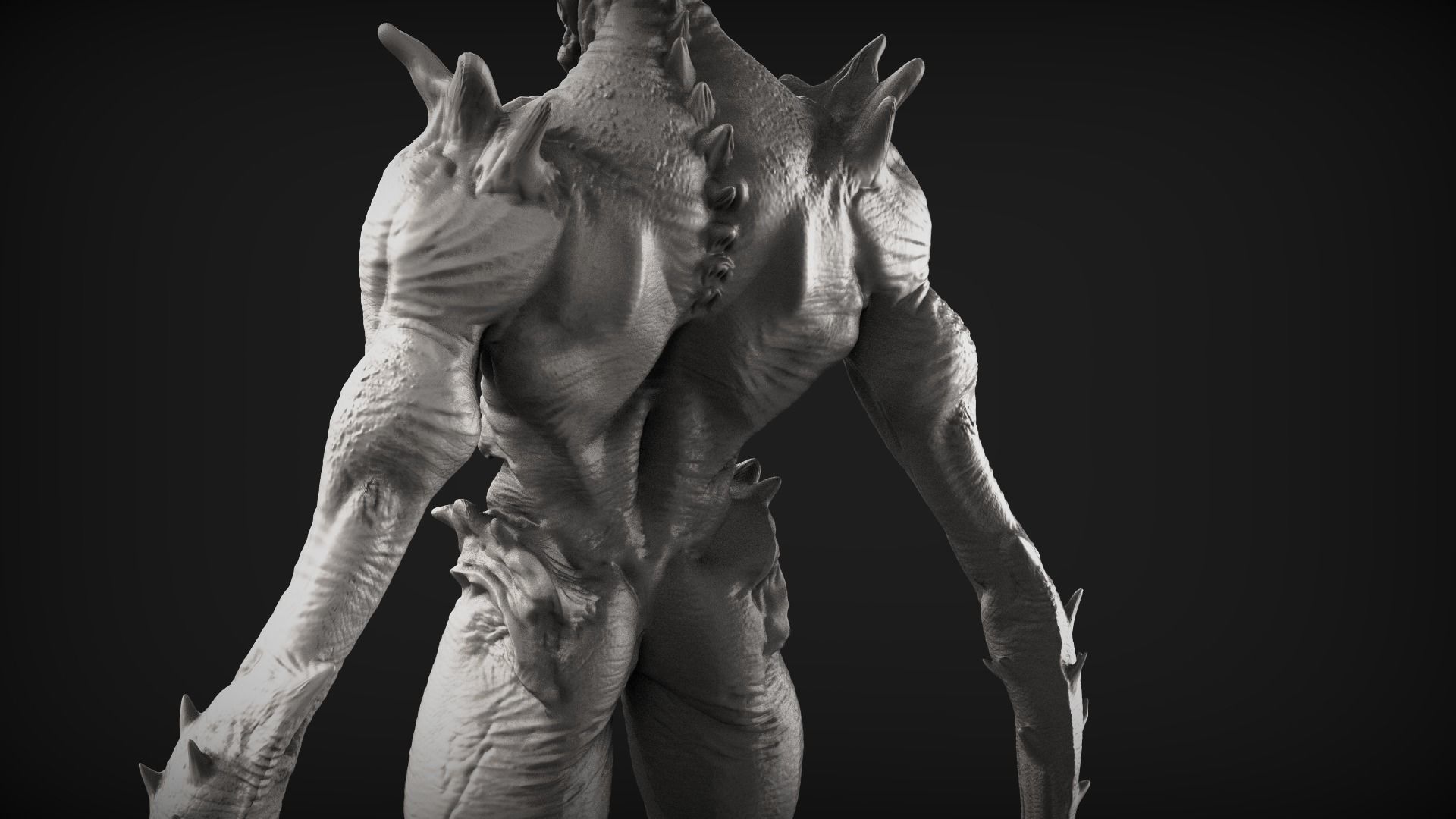 Demons High Poly Sculpts Bundle 2 3D model_9
