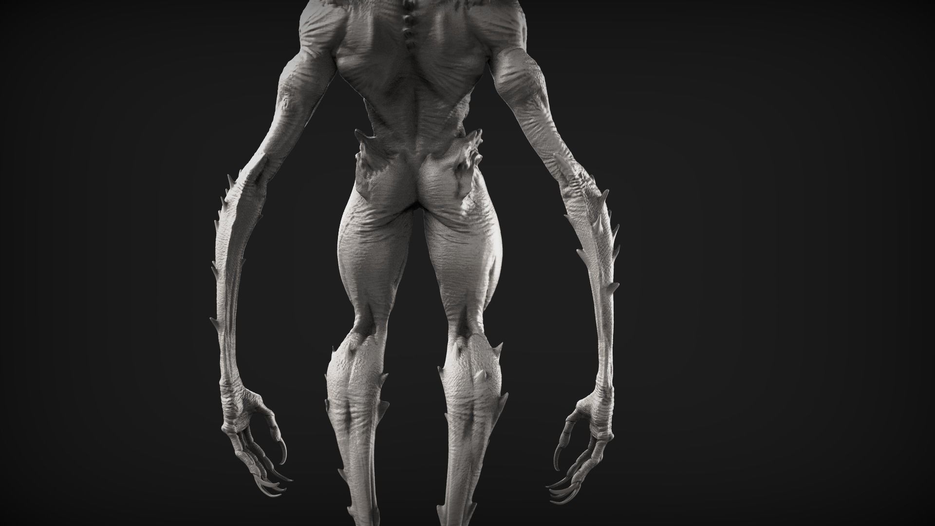 Demons High Poly Sculpts Bundle 2 3D model_8