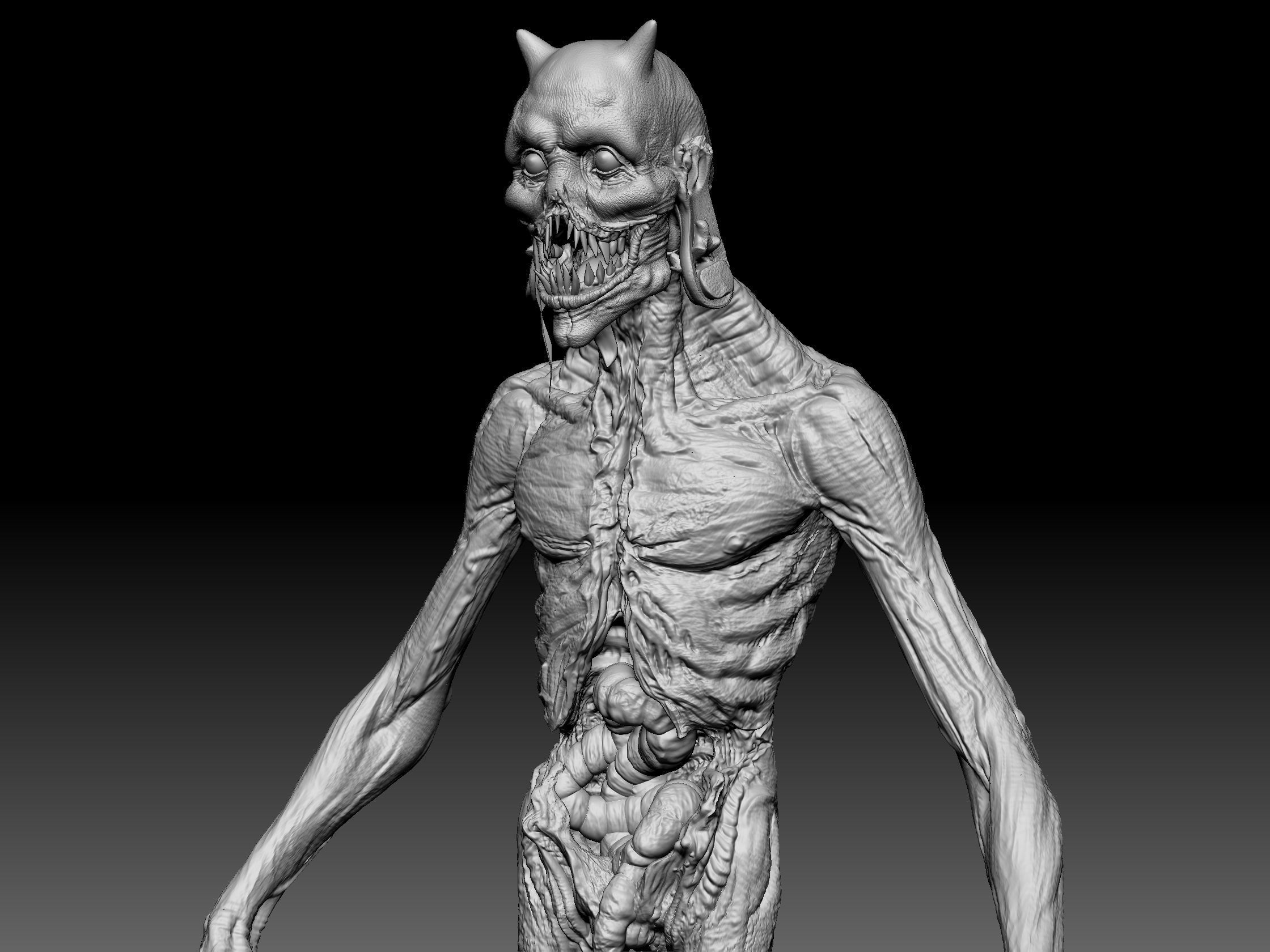 Demons High Poly Sculpts Bundle 2 3D model_58