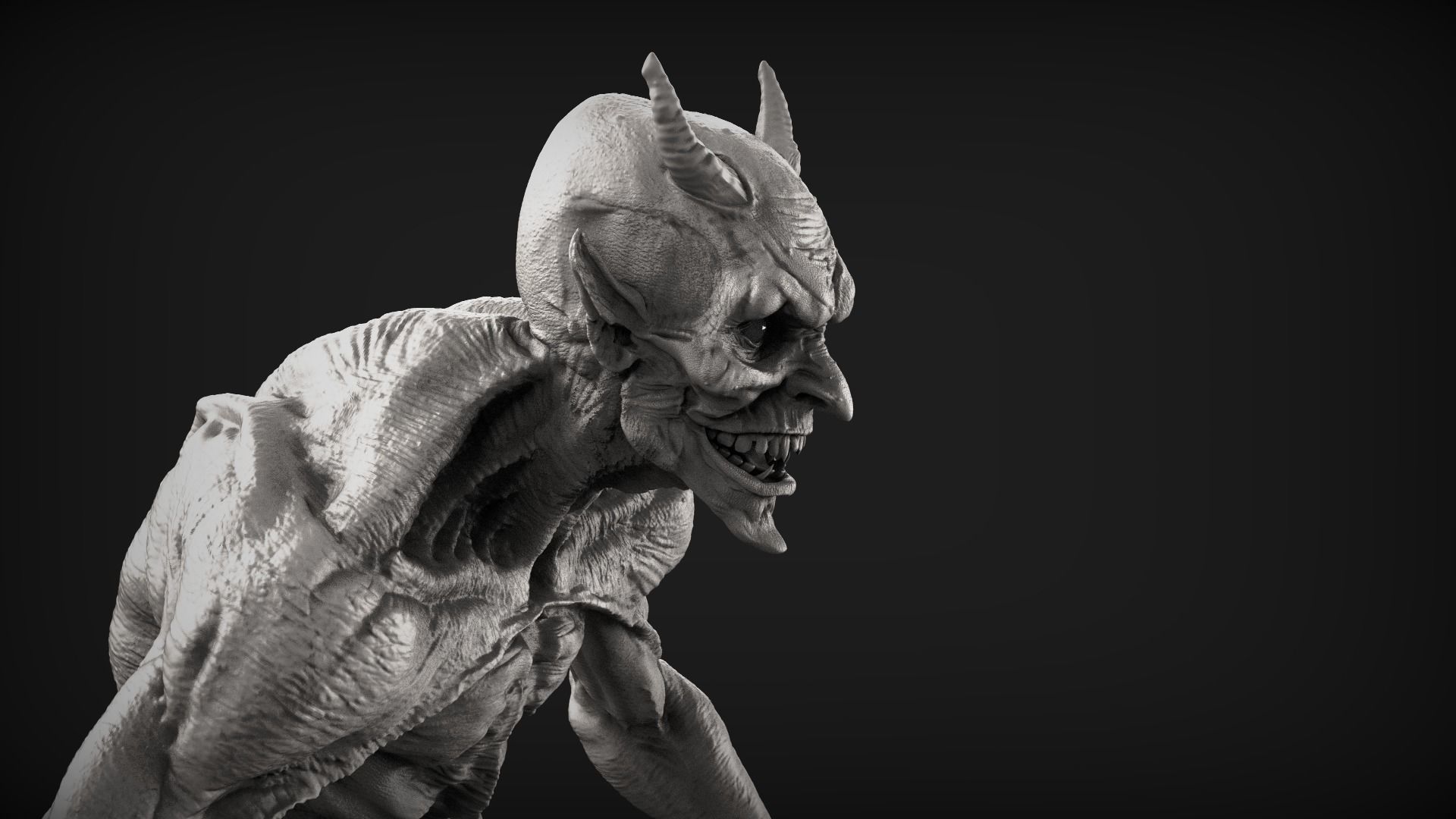 Demons High Poly Sculpts Bundle 2 3D model_21
