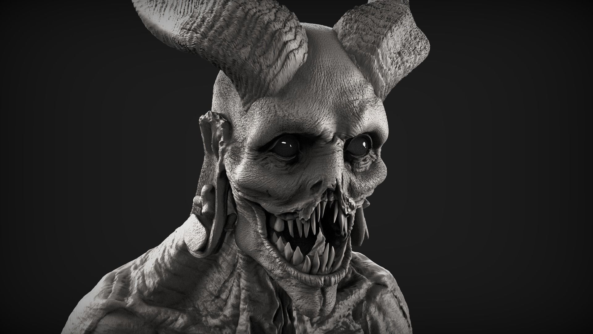 Demons High Poly Sculpts Bundle 2 3D model_47