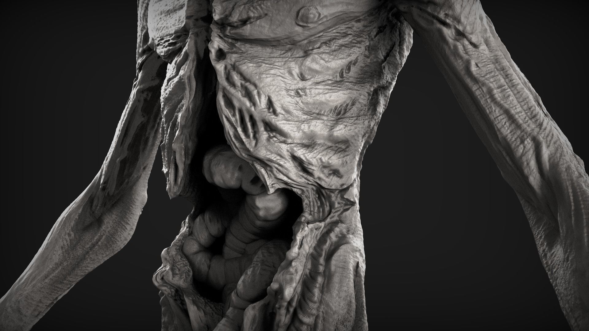 Demons High Poly Sculpts Bundle 2 3D model_54