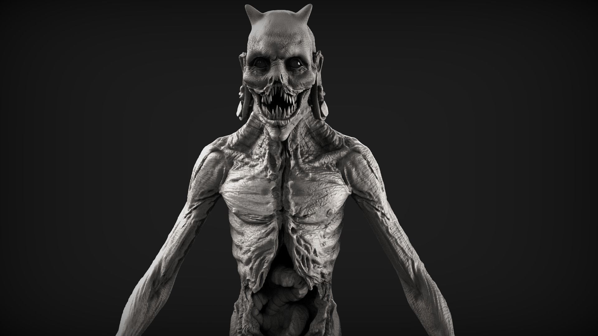 Demons High Poly Sculpts Bundle 2 3D model_50