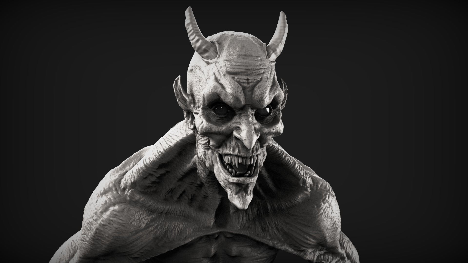 Demons High Poly Sculpts Bundle 2 3D model_23