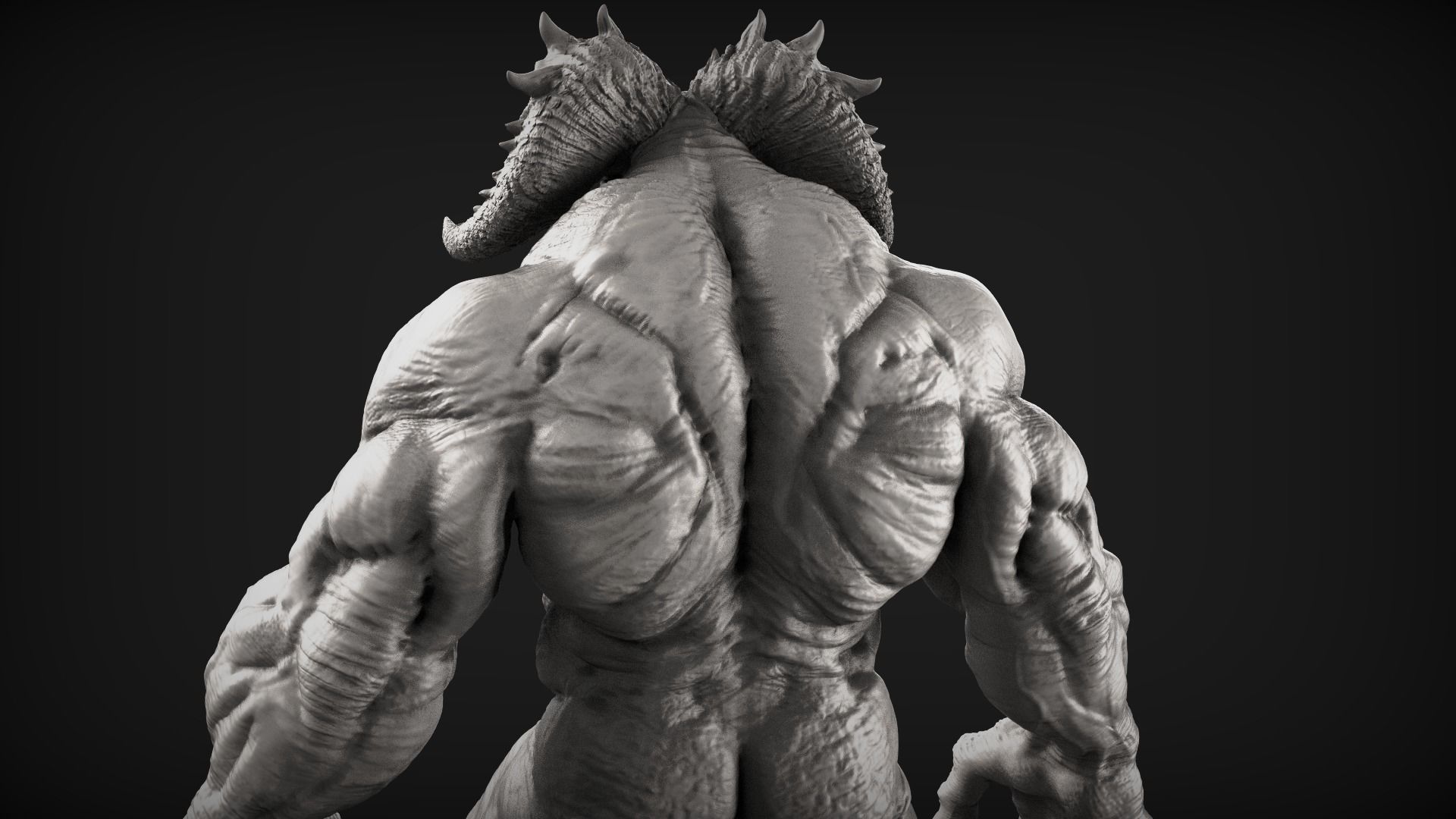 Demons High Poly Sculpts Bundle 2 3D model_39