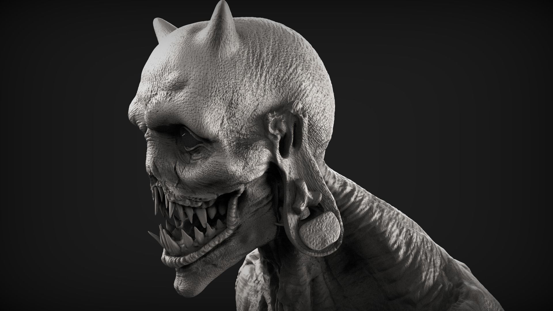 Demons High Poly Sculpts Bundle 2 3D model_57